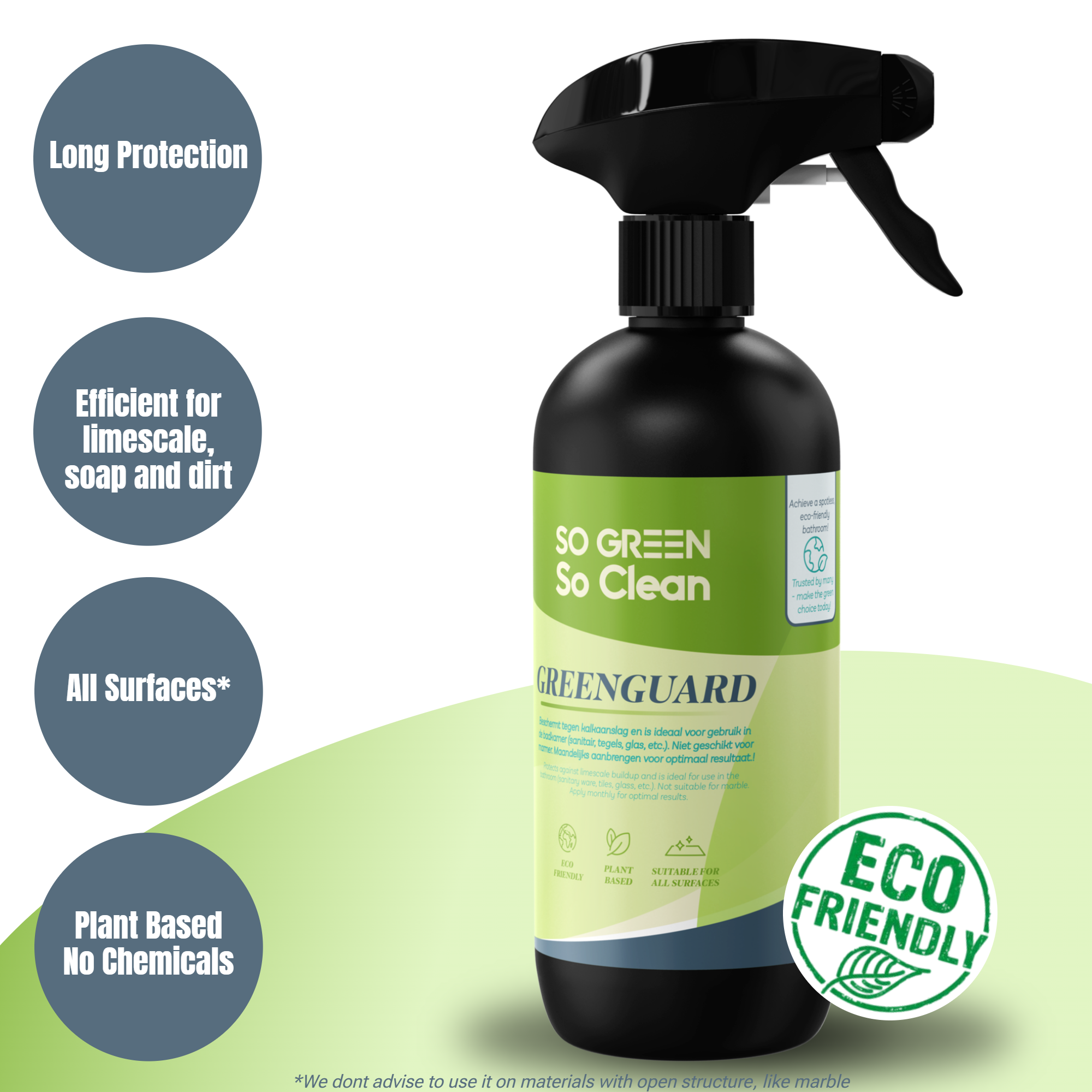 So Green So Clean Greenguard - Badkamer coating 500ml