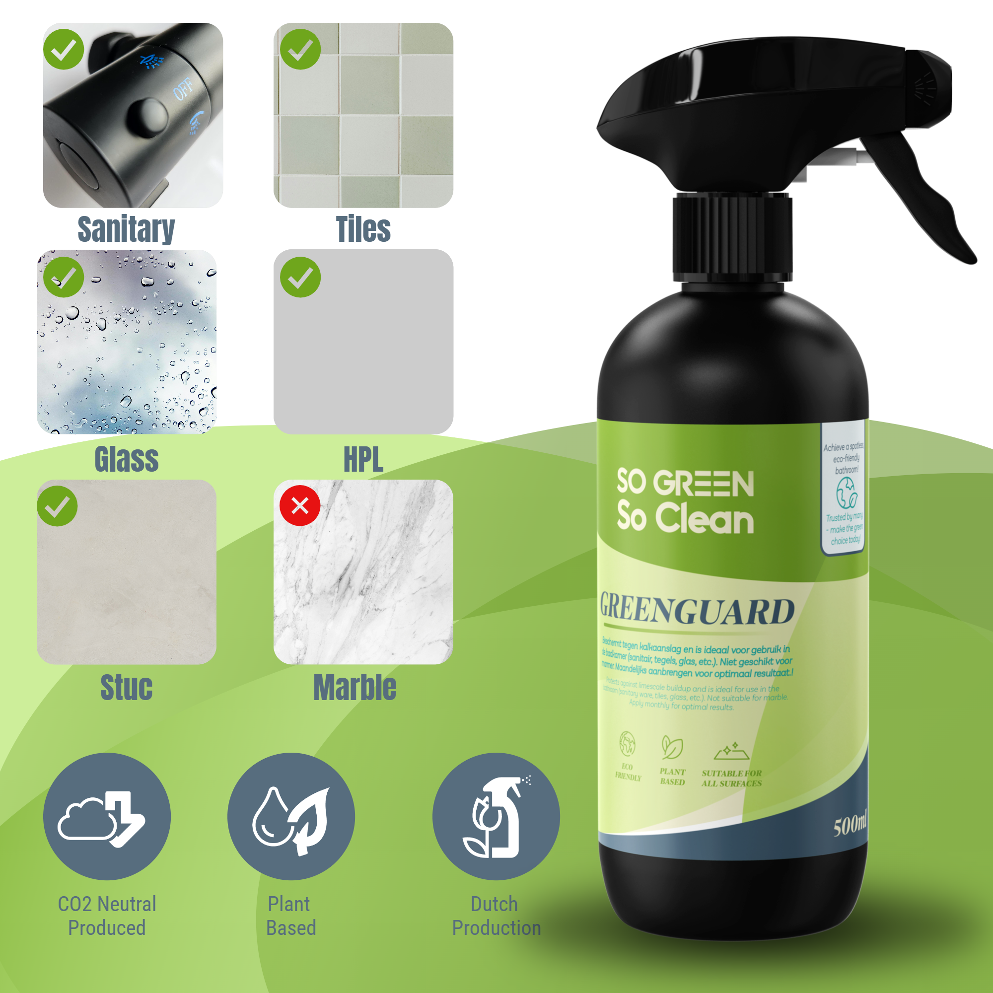 So Green So Clean Greenguard - Badkamer coating 500ml