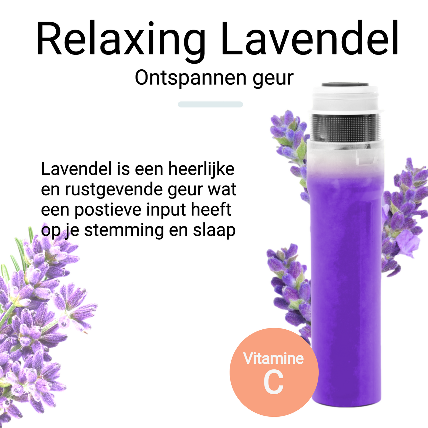 Vitasense VCPlus Waterfilter Relaxing Lavender