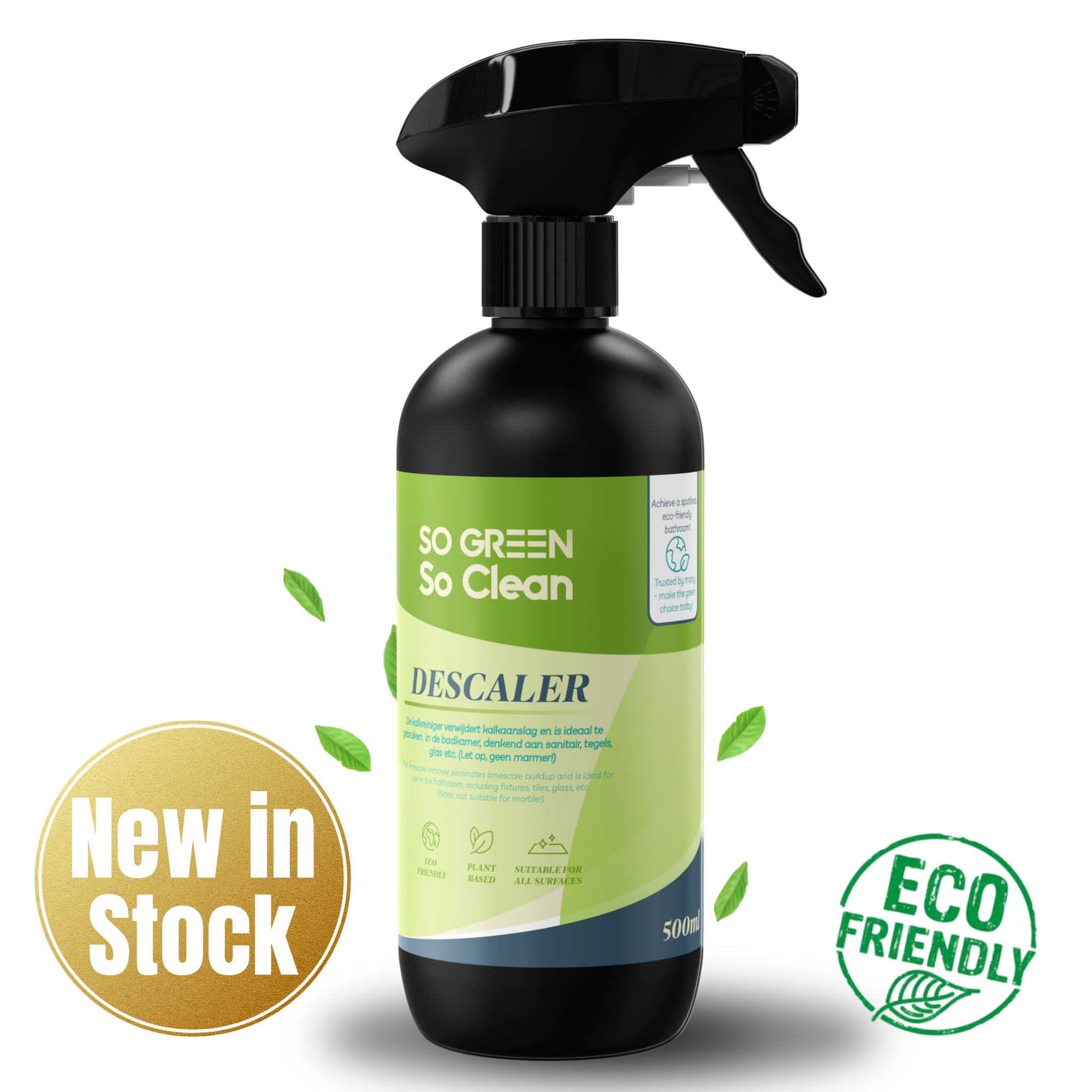 So Green So Clean Descaler - Badkamer Kalkreiniger 500ml